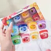 8pcs/box Fruits Lip Balm Sets Moisturizing Lipstick Makeup Base Moisturizer Lip Balm Anti-Cracking Lips Skin Care 1