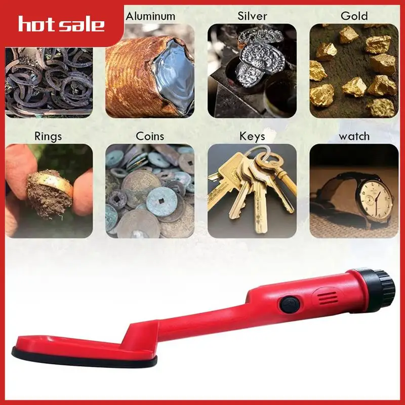 VVNB-GT120 Handheld Diving Metal Detector Pinpointer Pointer Probe Waterproof Metal Pinpointing 4.2Inch Search Coil