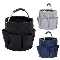 Garden Tool Basket Heavy-Duty Storage Organizer in Water Proof Oxford Housewarming Gifts