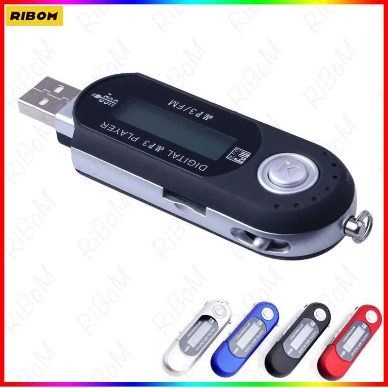 Mini MP3 Player LCD Display Digital USB Stick Music Support TF Capacity Max 32G FM Radio seemagic |