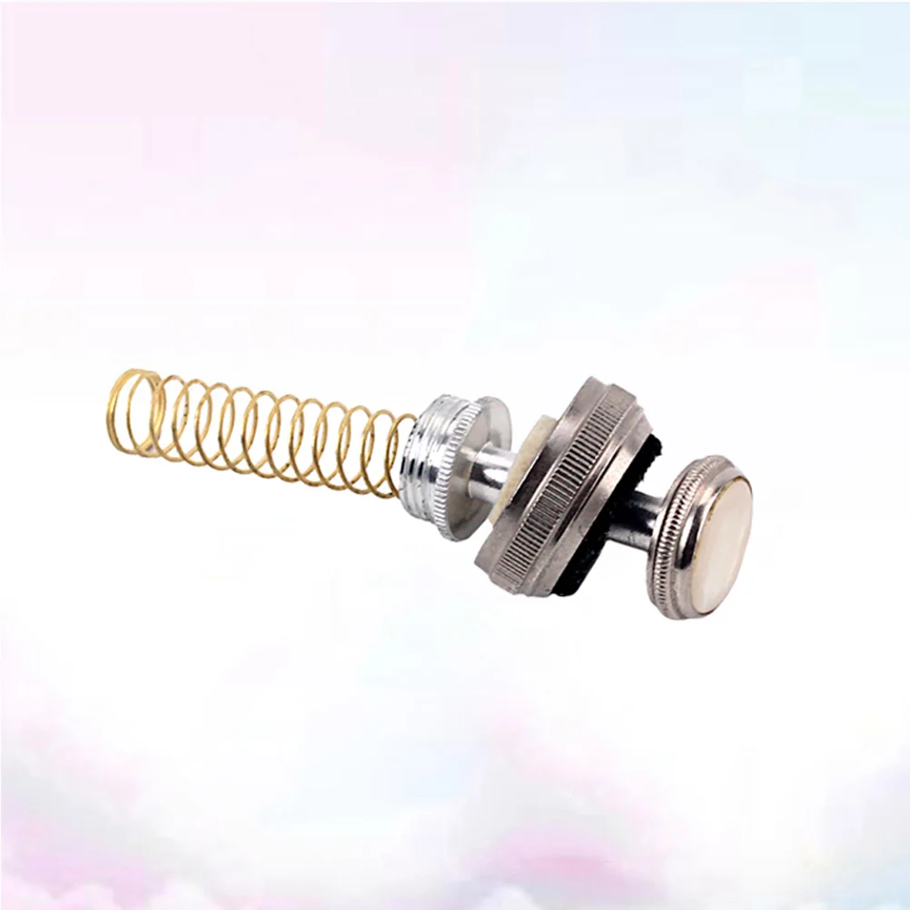 

6pcs/Set Trumpet Repair Parts Finger Button with Spring CB101 (Silver)