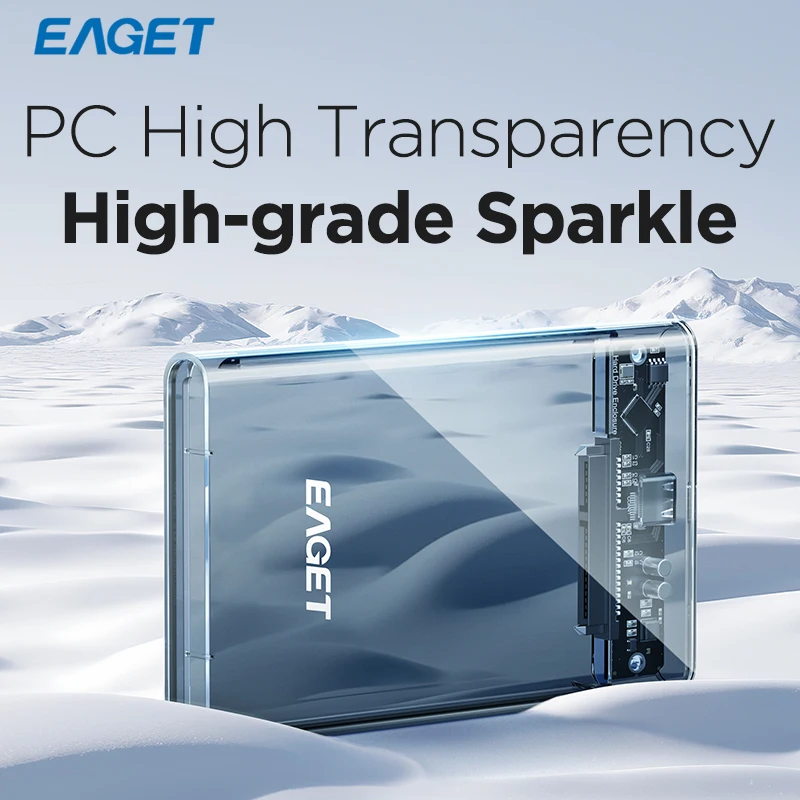 専用ページ EAGET 2.5インチ外付ドライブ 9個セット Eaget HDD ケース 2.5 インチ SATA から USB 3.0 ハードドライブ