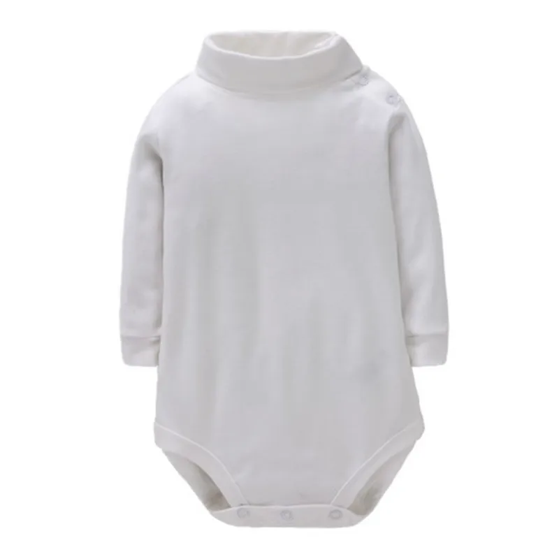 Baby Bodysuit Baby Boys Girls Bodysuits Long Sleeve Cotton Romper Body Infant Bebe Solid Lapel Pullover Spring Fall Winter Brand kid Clothes