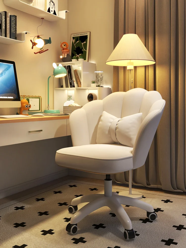 chairsbedroomdormitorycomputer-stoolrotating-lifting-chairinternet-celebrity-girldesk-armchairmakeup-stools-furniture