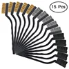 3/15pcs Wire Brush Set Curved Handle Brush Set For Cleaning Welding Slag And Rust Removal Industrial Scrubbing Brush 1