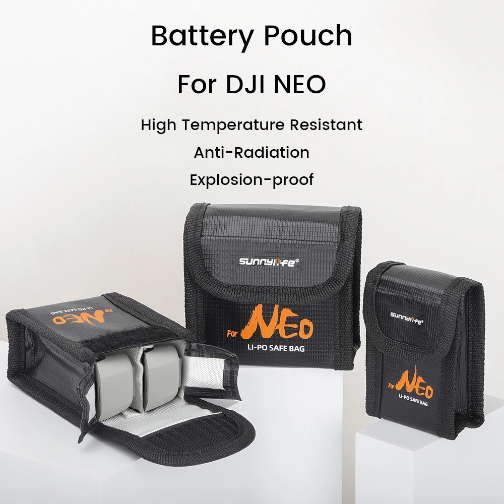 Safety Battery Bag For DJI Neo Drone