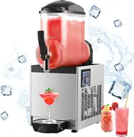 Commercial Slushie Machine, 12L Frozen Drink Margarita Machine Smoothie Slushy Maker Stainless Steel for Restaurant Bar Party 1