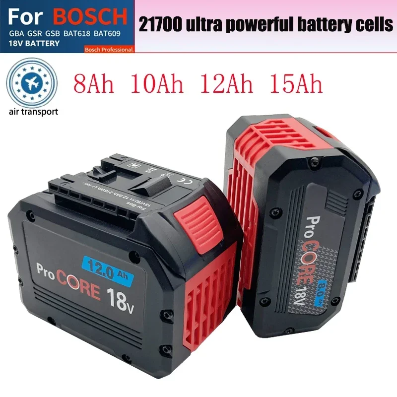 Batería Para Herramientas Bosch 4X 5Ah Akku Für Bosch 18V Professional GBA GSR GSB BAT618 BAT609 BAT620 Recambio Batería Profesional