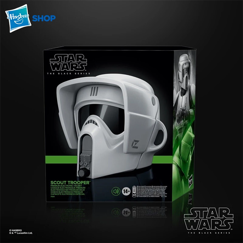 Casque Star Wars Black Series Shoretrooper - Électronique, Modulation Vocale, Cosplay Adulte