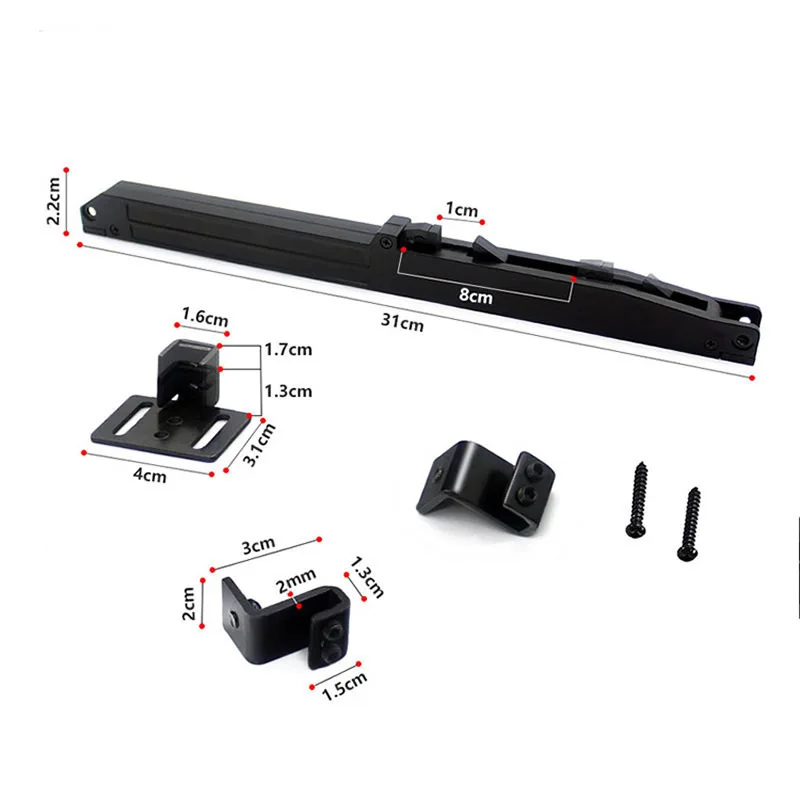 American barn sliding door damper easy to install Silent reduces vibration door closer one way damper stoper
