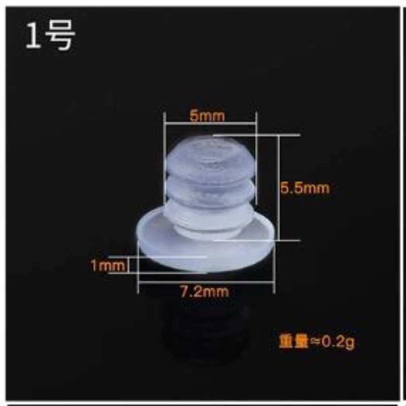 Transparent Furniture Corner Guards with Soundproofing Anti-Collision Silicone Cushions-Noise Dampening Pads for Cabinet Doors