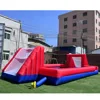 Giant Inflatable Soccer Field Football Pitch Sport Bumper Ball Inflatable Soccer Paintball Area Playground For Shooting Game 6