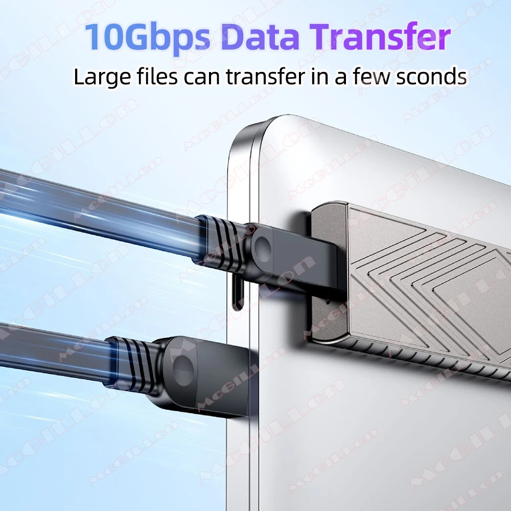 10Gbps 짧은 케이블 USB3.2 PD 60W USB C to C 케이블 컨버터 OTG 충전 USB A to 타입 C 휴대용 데이터 케이블 SSD 파워뱅크용