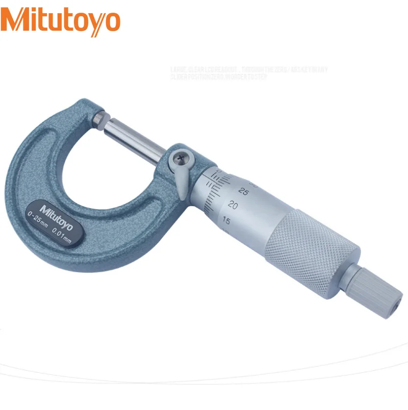 Mitutoyo Outside Micrometers 0 25mm/25 50mm/50 75mm/75 100mm/100 125mm