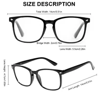 1/2/3/5PCS Automatic Zoom Intelligent Glasses with Blue Light Blocking Lenses and Dynamic Focus Tracking - PC Frame - Image 6