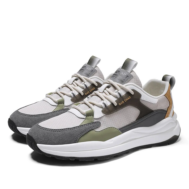Men's Thick-soled Men's Shoes New Fashion Sports Shoes Outdoor Travel Shoes Casual Shoes Men's Vulcanized Shoes Men's Shoes