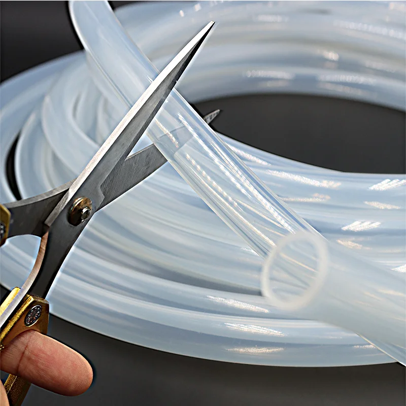 Silicone Tube 1/5M Silicone Rubber Pipe Transparent Water Hose Aquarium Pump Hosing 2-14mm Flexible Nontoxic