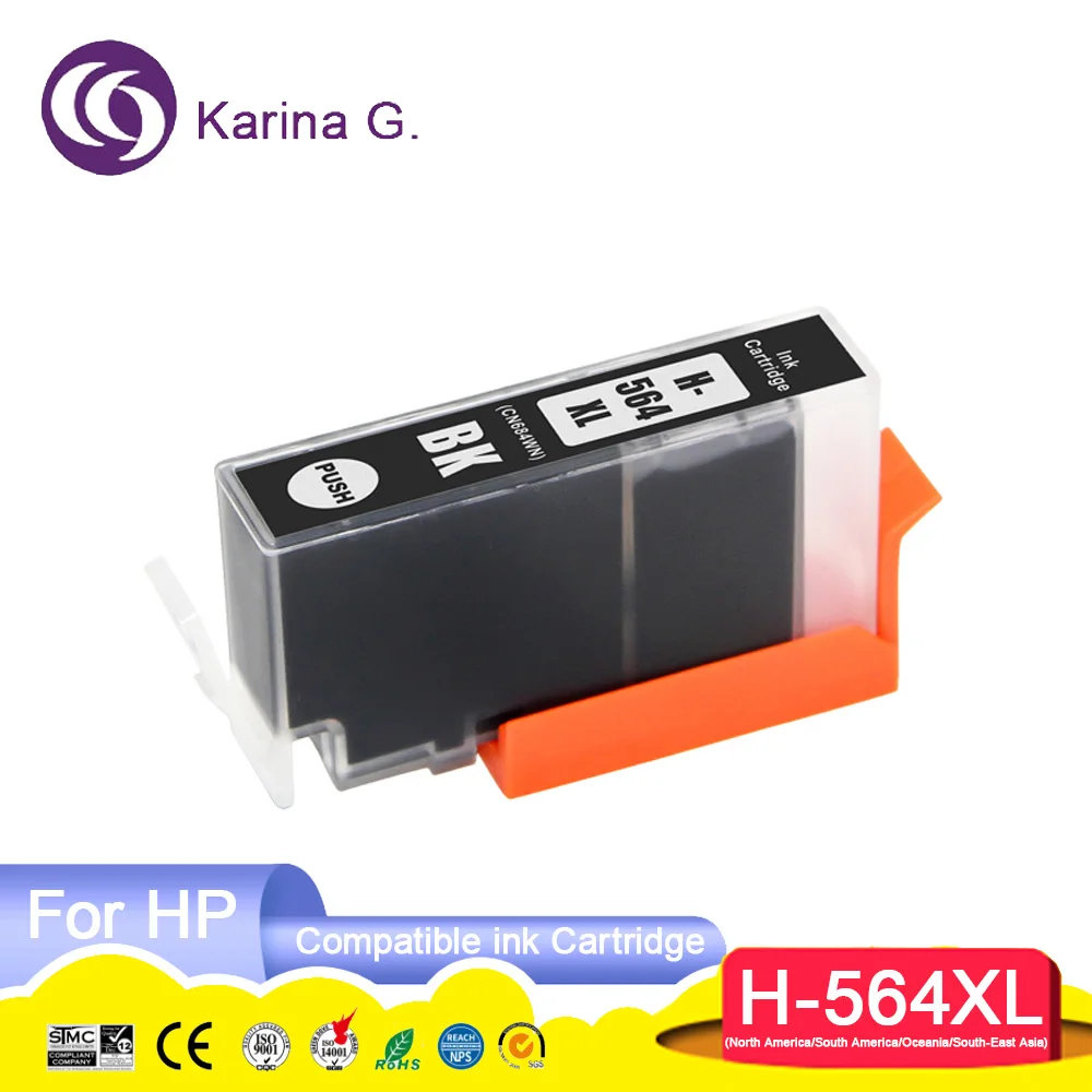 564 XL 564XL Premium Compatible InkJet Ink Cartridge for 564 For 564XL for Phot