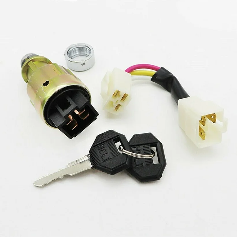 Forklift Ignition Original Start Switch JK411 Suitable For Heli Long Gong 1-10T 3 Wires