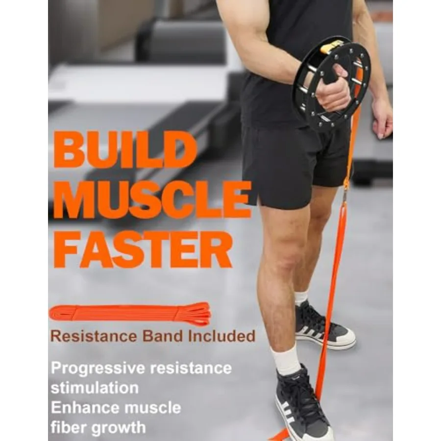 Forearm and Wrist Trainer 1 in Forearm Bar + Forearm Rotator