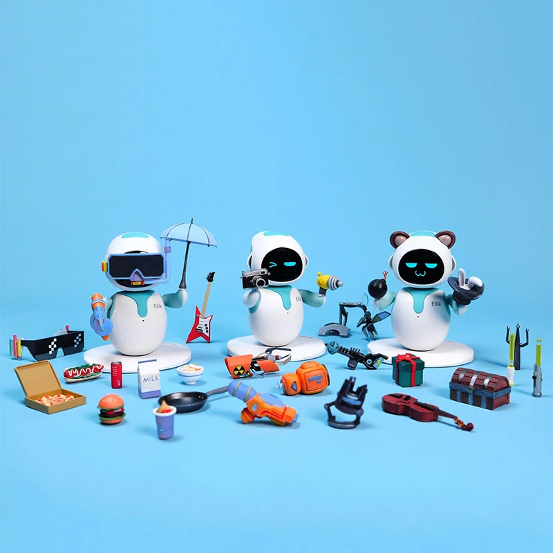 Eilik Robot Toy Smart Companion Pet Robot Desktop Toy Eilik Smart Robot Toy  - AliExpress