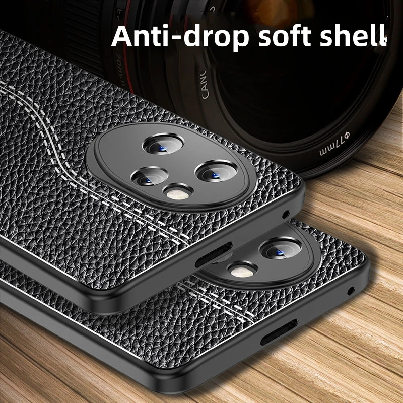 Per Honor 100 Pro Case Honor 100 90 Pro Cover Custodie Funda Capa Cover Posteriore In Silicone Tpu Antiurto In Pelle Honor 100 Pro 5G