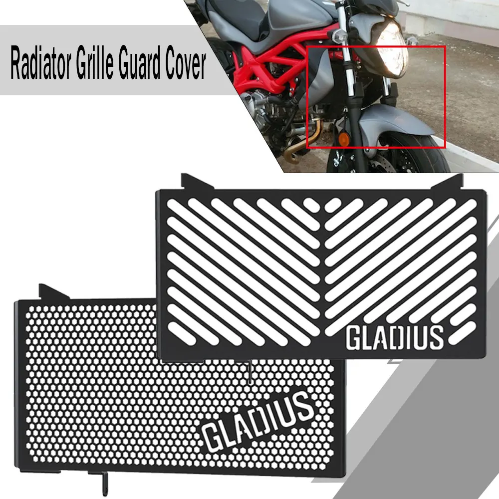 

Motorcycle Oil Cooler Protector FOR SUZUKI SFV 650 Gladius 2009-2016 2015 2014 2013 2012 SFV650 Radiator Guard Cover Protection