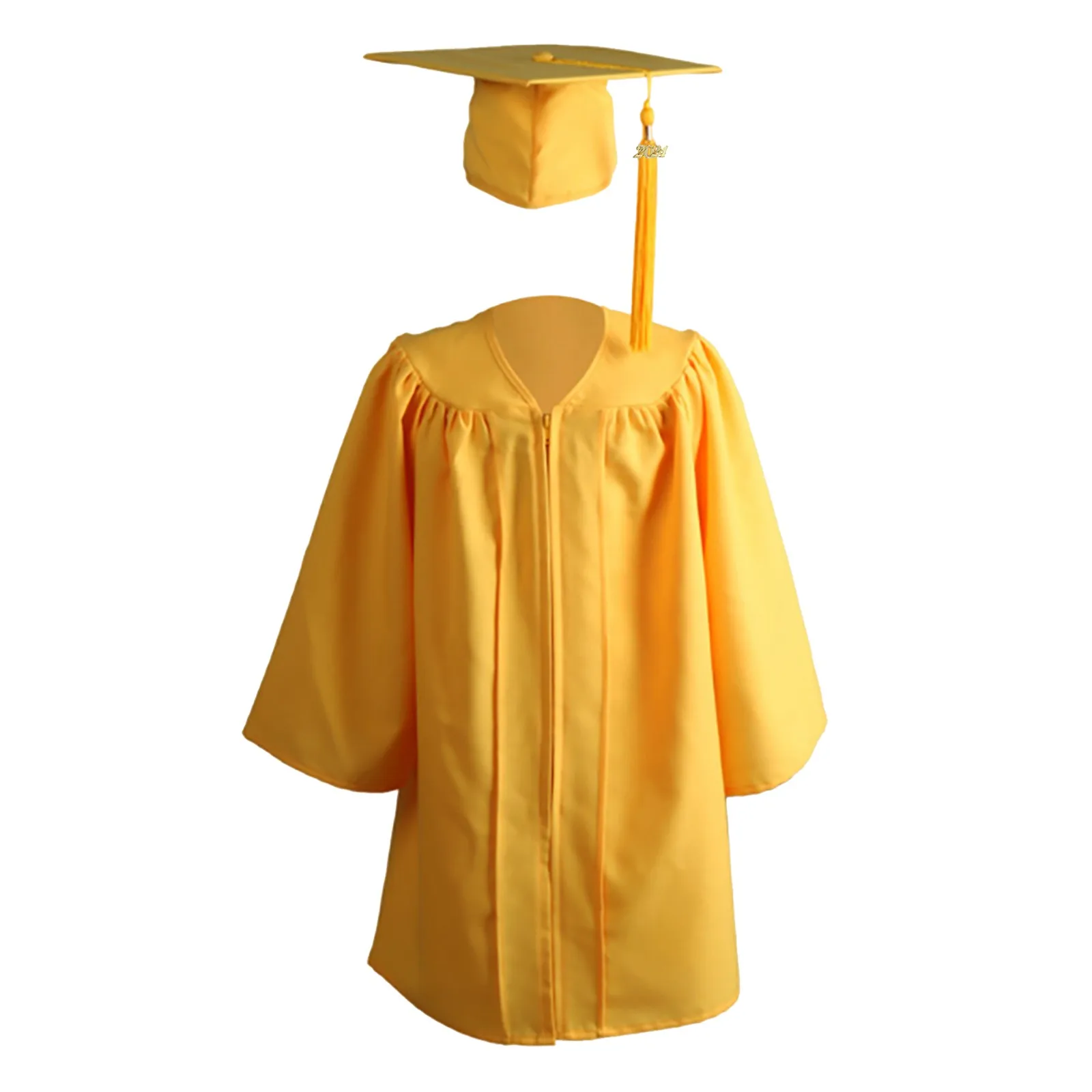 Child Graduation Costume Kindergarten Kid Toddler Graduation Clothing Cap Gown Preschool Festival Clothing Outfit