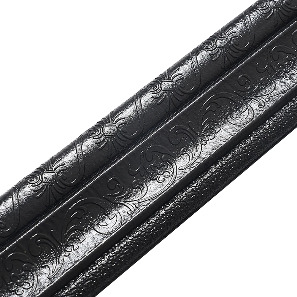 Description Picture 4 of item3D Wall Trim Line Skirting Border Self Adhesive Waterproof Baseboard Wallpaper Wall Sticker For Living Room Home Decor