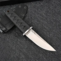 EDC Mini Samurai Combat Knife Outdoor Tactical Military Fixed Blade Self Defense Knives Hunting Multitool Survival Gear Tools 2