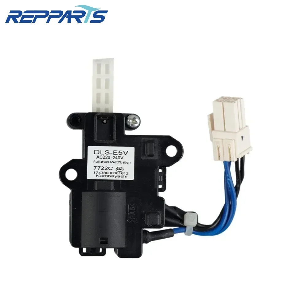 Laundry Door Safety Lock Washing Machine Switch New DLS-E5V AC220-240V 17438000001612 Electronic Door Lock Delay Switch For Midea Washing Machine Washer Parts