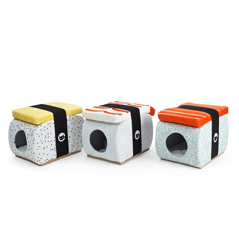 

Pet Products Sushi cat stool nest four seasons general closed house villa pet home supplies Pet Beds & Accessories