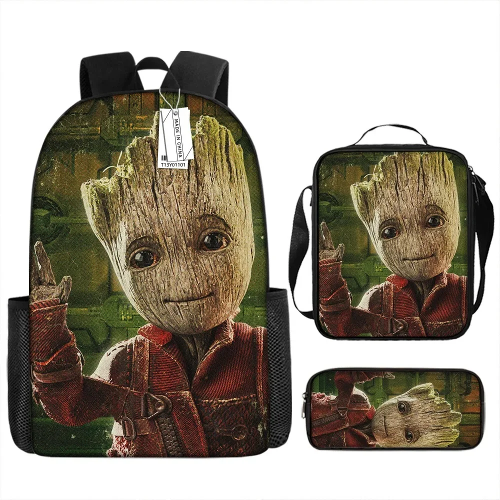 Style 24 + three-piece set (17-inch backpack + shoulder bag + pencil case)