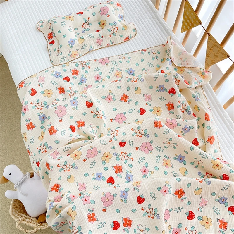 Cotton Muslin Swaddle Blanket for Baby Boys or Girls Swaddle Blanket Lightweight 2