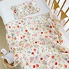 Cotton Muslin Swaddle Blanket for Baby Boys or Girls Swaddle Blanket Lightweight 2