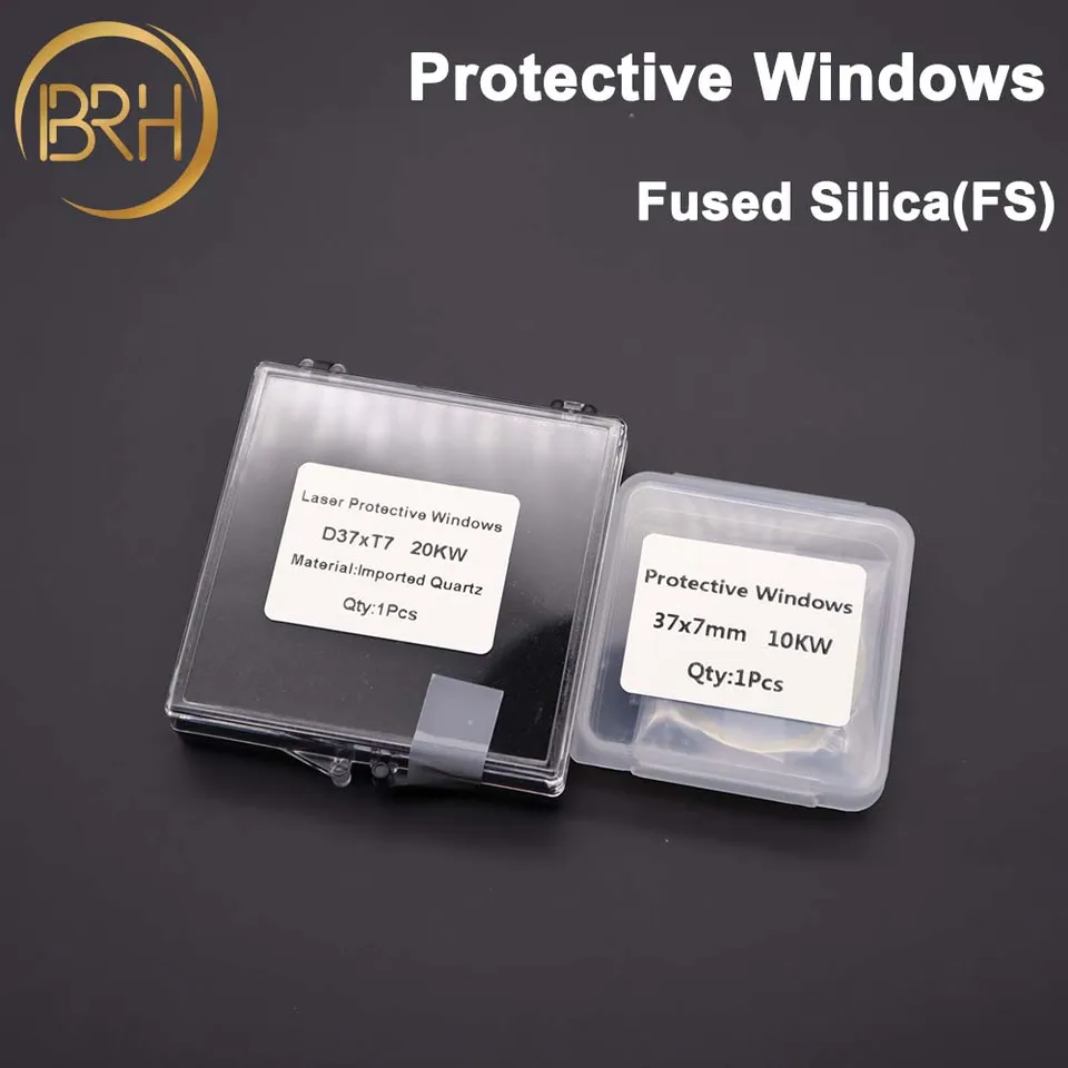 Vetro Di Protezione Laser Praylee Per Teste Raytools WSX Precitec – 22.35x4.1 / 27.9x4.1 Mm