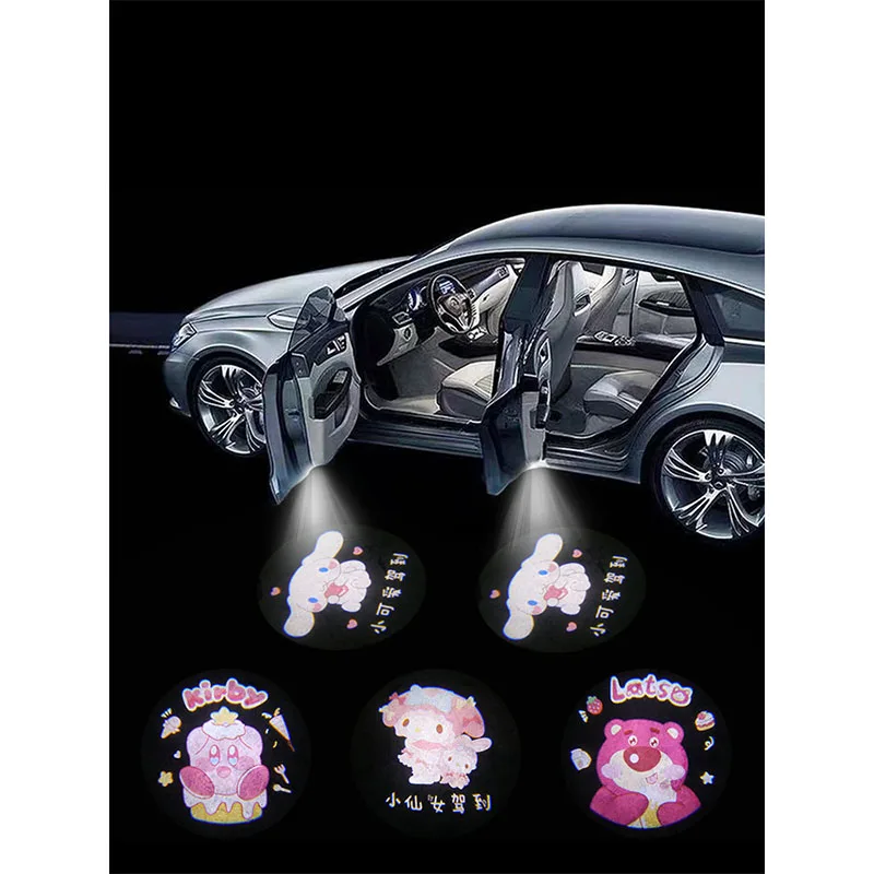 vroegrijp Schurk Niet ingewikkeld Kawaii Sanrios Anime Melodie Cinnamorol Auto Welkom Lamp Cartoon  Projectielamp Sfeer Projector Auto Accessoires Cadeau Speelgoed| | -  AliExpress