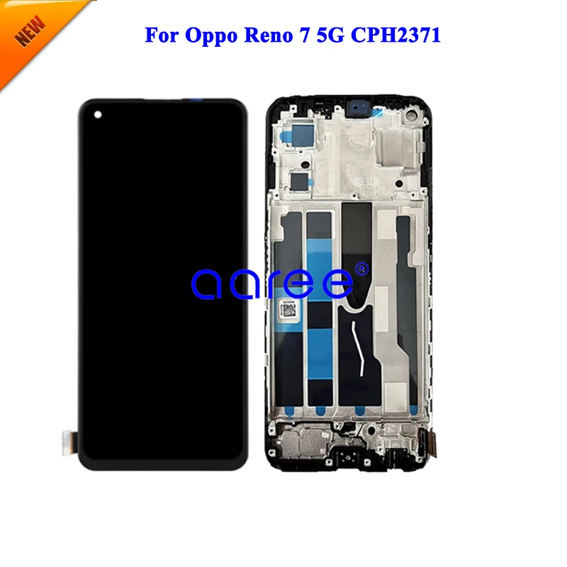 

Оригинальный ЖК-экран для Oppo Reno 7 5G LCD для Oppo Reno 7 5G CPH2371 ЖК-экран с сенсорным дигитайзером в сборе