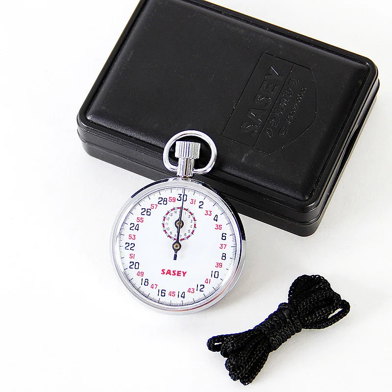 SXJ504 SXJ505 SXJ803 SXJ806 Steel Mechanical Stopwatch Track Field Running Competition Stop Watch Metal Sports Training Timer 6