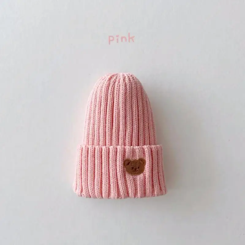 Bear Baby Beanies rosa