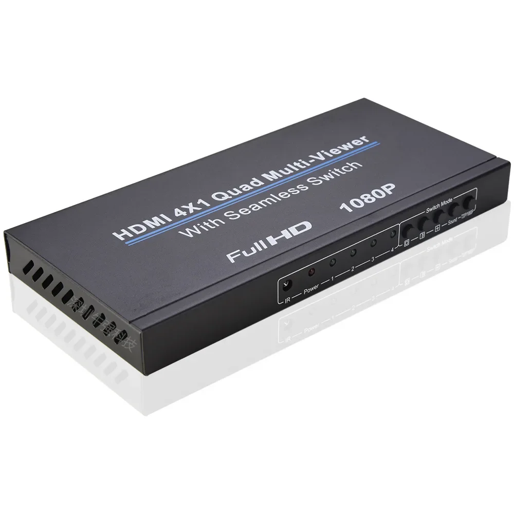 HDMI  ũ Ƽ, 1080P, 4 in 1 Out, ɸ ó, ī޶, Ʈ, PC, TV, 6  ÷ , 4x1