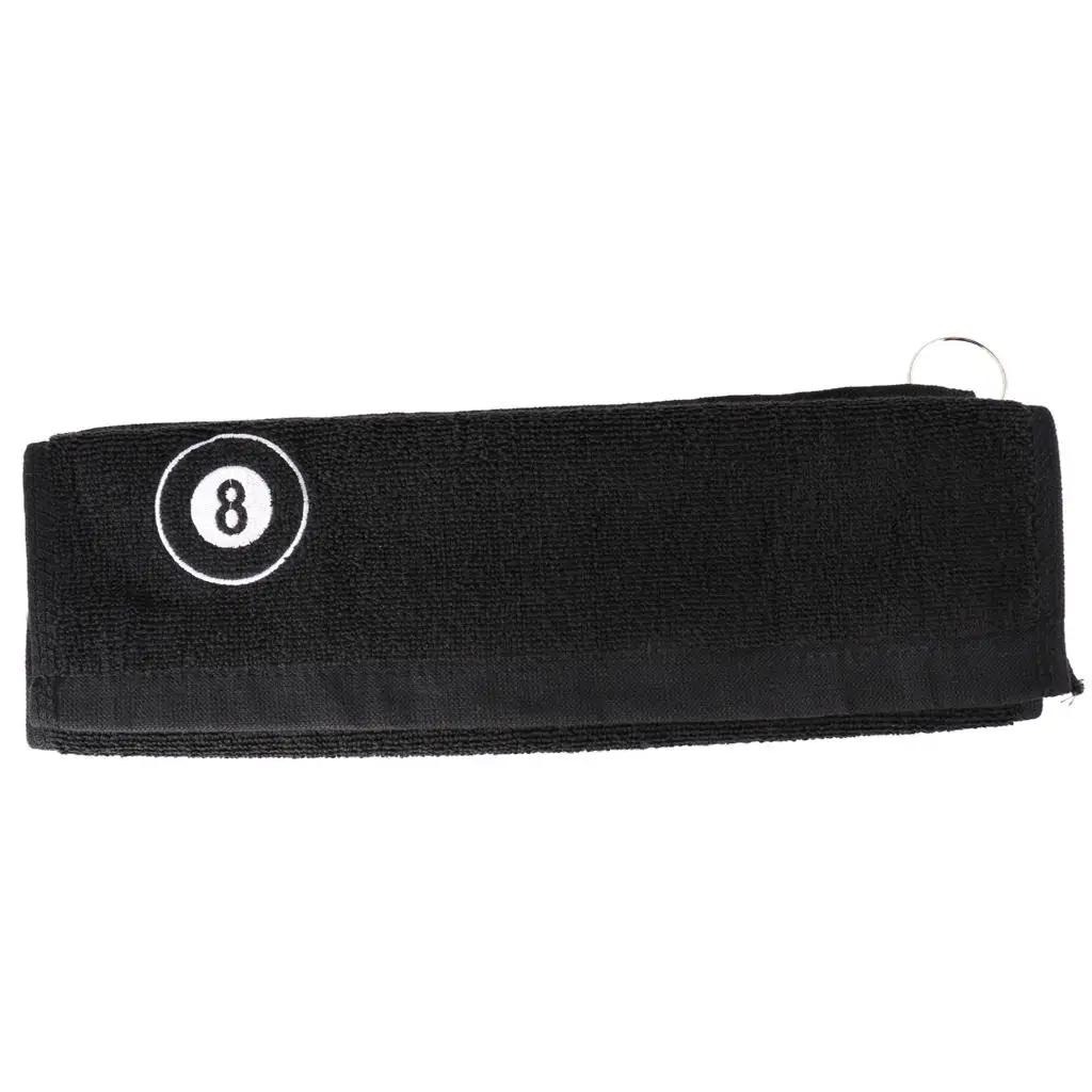 Premium Cotton Snooker Towel Soft Breathable Cue Cleaning Cloth for Pool Accessories Billiards Fans