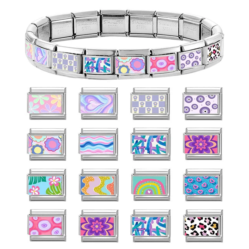 Y2K DIY Charm Bracelet Stainless Steel