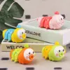 Cute Caterpillar Toy Wind Up Toys for Children Baby Sensory Slug Clockwork Animal Educational Color Shape Gift 1