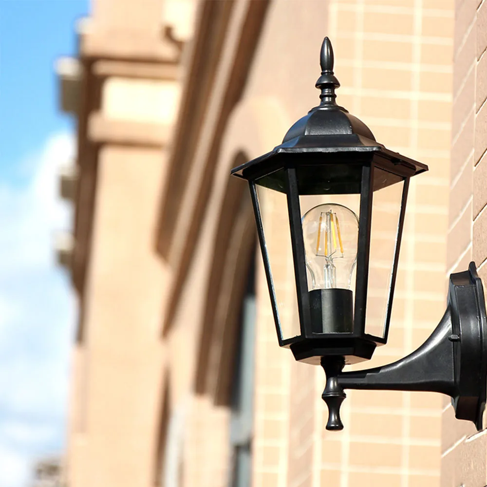 Retro Waterproof Outdoor Wall Lamp Corridor Courtyard Stairs Terrace Balcony