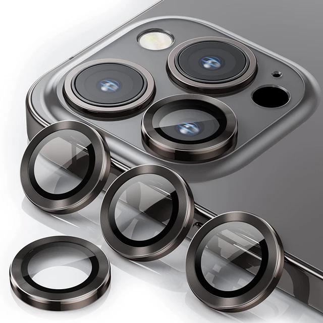 Metal Protective Glass for iPhone 13-16, Pro Max, Plus, Mini – Camera Lens Protection Film 2