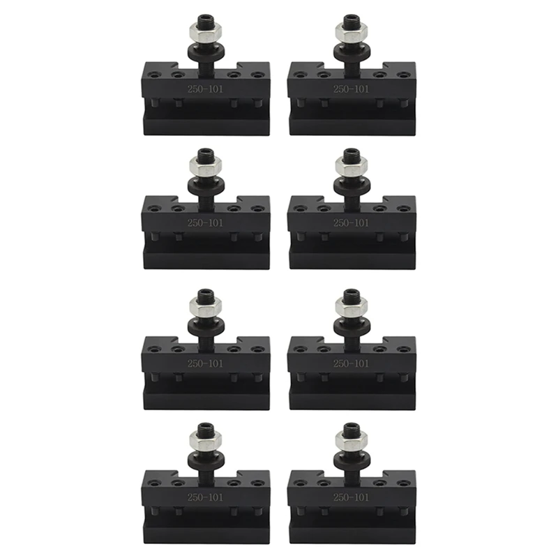 2 Supporti Montante Utensile BXA #1 250-201 Per Tornio Cambio Rapido