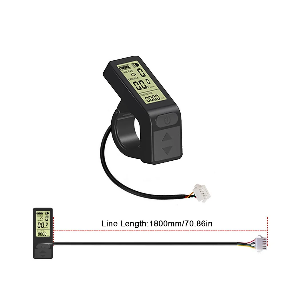 Babominimer 1 Mini écran De Vélo électrique 24 V/36 V/48 V