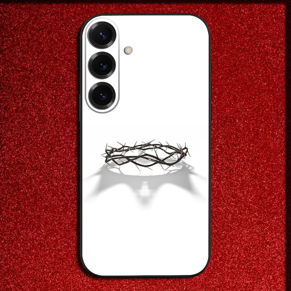 Inspirational Isaiah Jeremiah Psalm Jesus Bible Black Phone Case