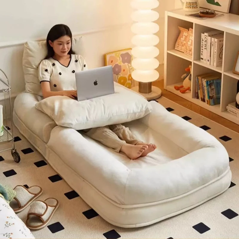 Human Dog Bed Lazy Sofa Foldable Balcony Bedroom